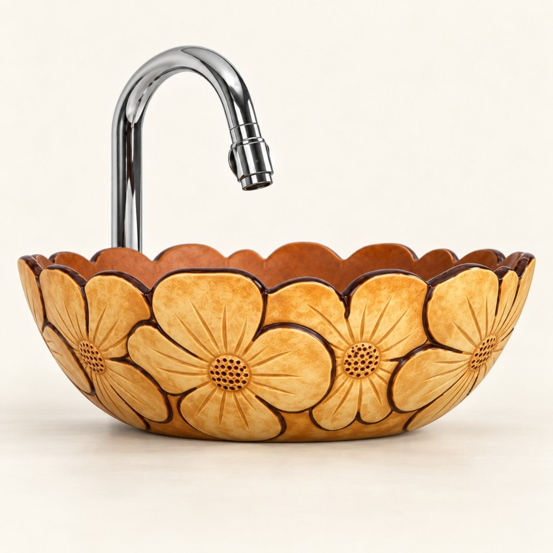 Sonet RICON 003, table top basin (view 3)